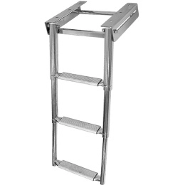 Трап телескопический выдвижной 3 серых ступени 272 мм (040105GT)